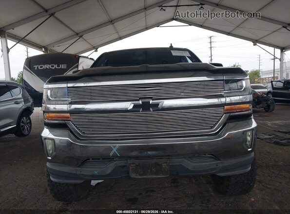 3GCPCREC6JG342983 2018 CHEVROLET SILVERADO Black Vista del cuadro de instrumentos