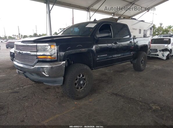 3GCPCREC6JG342983 2018 CHEVROLET SILVERADO Black Vista tres cuartos delantera izquierda