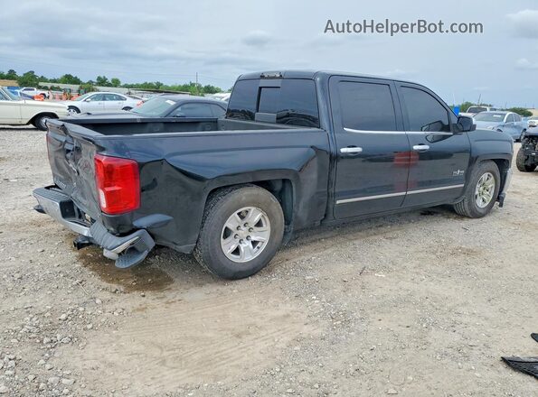 3GCPCREC6JG386174 2018 CHEVROLET SILVERADO Black უკანა მარჯვენა