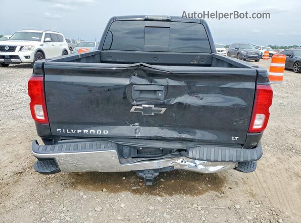 3GCPCREC6JG386174 2018 CHEVROLET SILVERADO Black უკანა ხედი