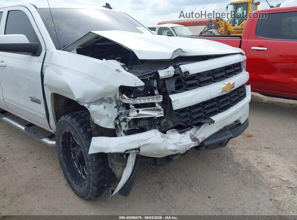 3GCPCREC6JG434076 2018 CHEVROLET SILVERADO White Դիմացի տեսք