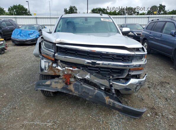 3GCPCREC6JG613833 2018 CHEVROLET SILVERADO Silver Front view