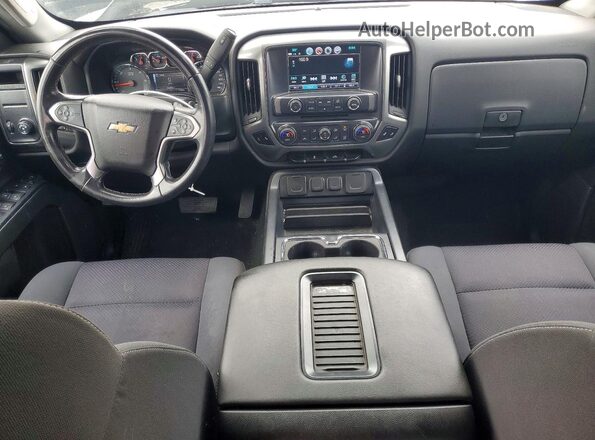 3GCPCREC6JG613833 2018 CHEVROLET SILVERADO Silver Dashboard view