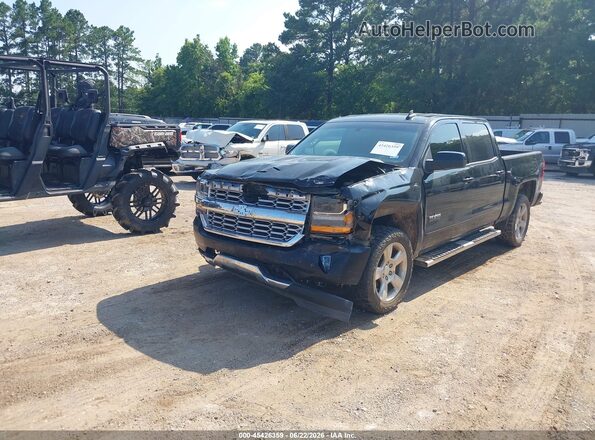 3GCPCREC7GG371921 2016 CHEVROLET SILVERADO Черный Передняя левая четверть