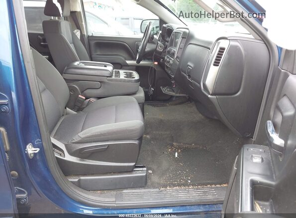 3GCPCREC7HG276454 2017 CHEVROLET SILVERADO Синий Вид салона спереди