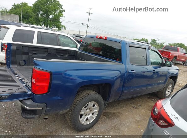 3GCPCREC7HG276454 2017 CHEVROLET SILVERADO Синий Вид задней части салона