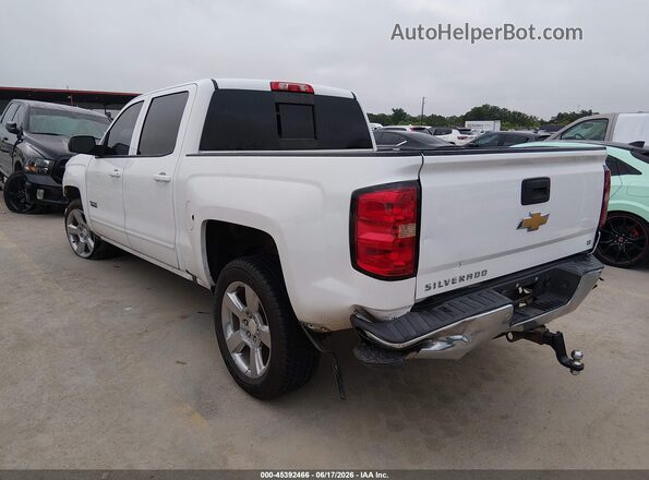 3GCPCREC7JG413608 2018 CHEVROLET SILVERADO White Հետևի ձախ