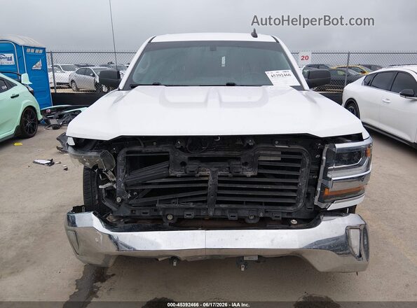3GCPCREC7JG413608 2018 CHEVROLET SILVERADO White Առջևի վահանակի տեսք