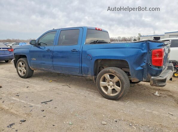 3GCPCREC7JG485487 2018 CHEVROLET SILVERADO Синий Задняя левая четверть