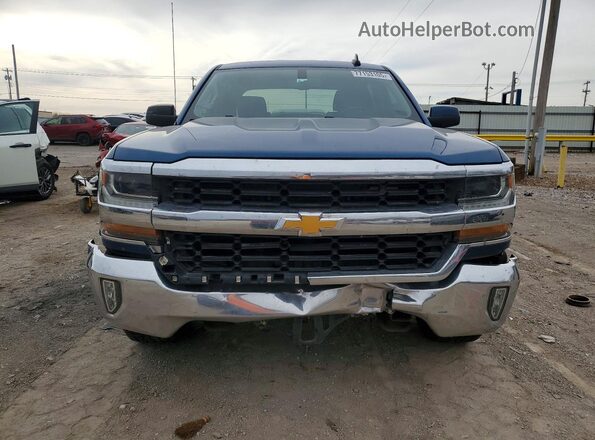 3GCPCREC7JG485487 2018 CHEVROLET SILVERADO Синий Вид спереди