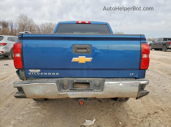 3GCPCREC7JG485487 2018 CHEVROLET SILVERADO Синий Вид сзади