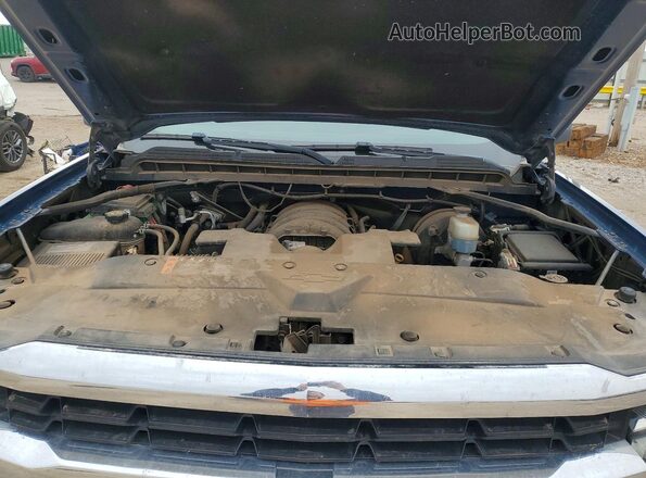 3GCPCREC7JG485487 2018 CHEVROLET SILVERADO Синий Вид задней части салона