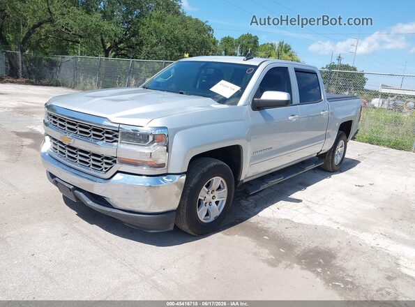 3GCPCREC8GG247446 2016 CHEVROLET SILVERADO Серебряный Передняя левая четверть