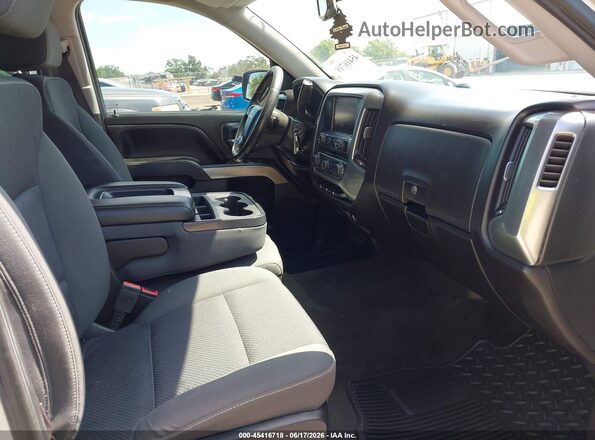 3GCPCREC8GG247446 2016 CHEVROLET SILVERADO Серебряный Вид салона спереди