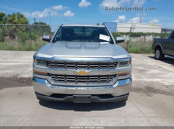 3GCPCREC8GG247446 2016 CHEVROLET SILVERADO Серебряный Вид щитка приборов