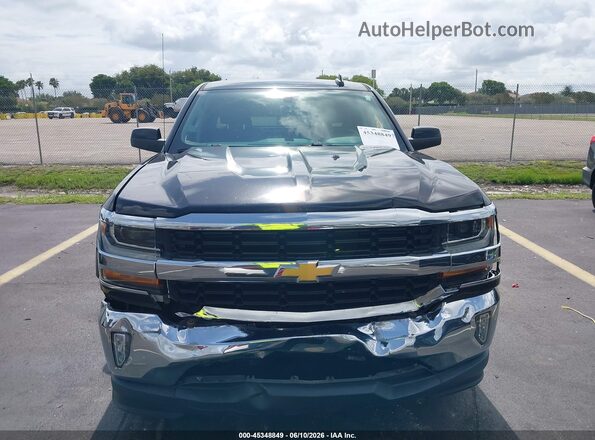 3GCPCREC8HG498291 2017 CHEVROLET SILVERADO Black Instrument cluster view