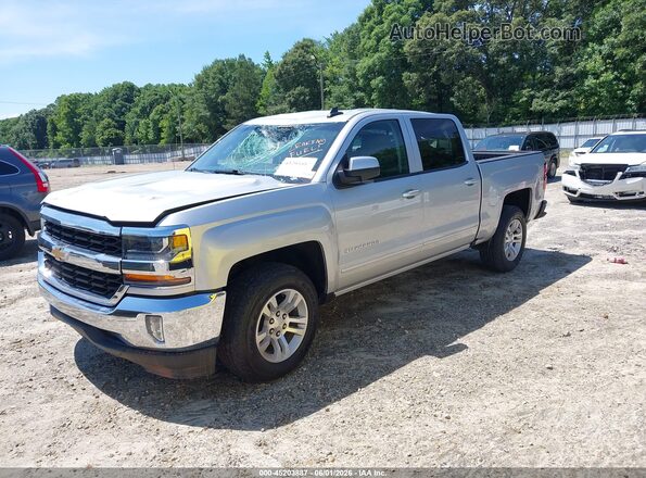 3GCPCREC8HG516532 2017 CHEVROLET SILVERADO Silver Առջևի ձախ երեք քառորդ տեսարան
