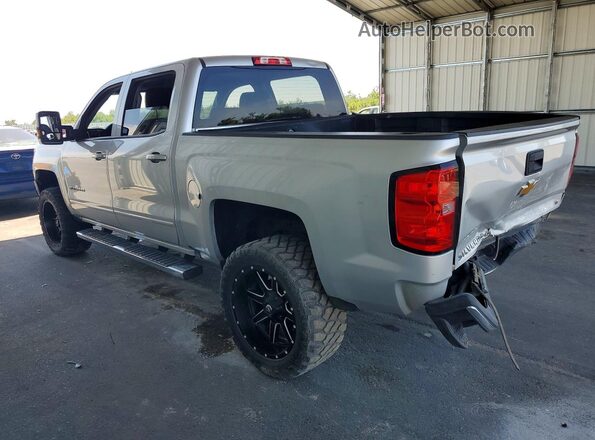 3GCPCREC8JG203602 2018 CHEVROLET SILVERADO Silver Trasero izquierdo