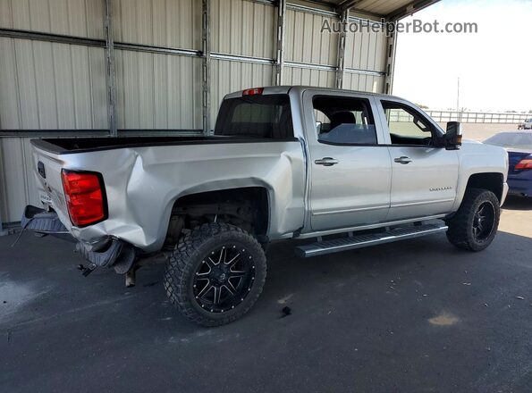 3GCPCREC8JG203602 2018 CHEVROLET SILVERADO Silver Trasero derecho