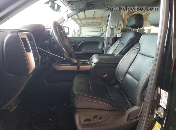 3GCPCREC8JG261354 2018 CHEVROLET SILVERADO Black წინა სალონის ხედი
