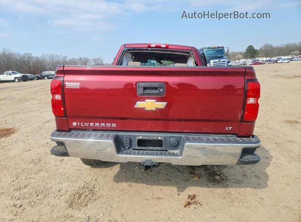 3GCPCREC9HG419176 2017 CHEVROLET SILVERADO Red Вид ззаду