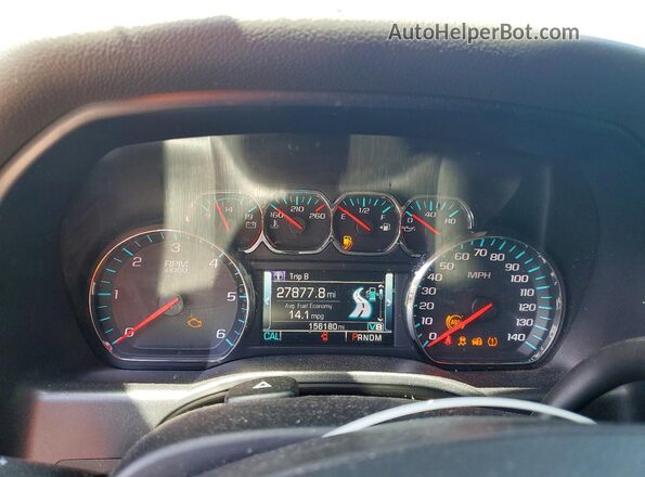 3GCPCRECXGG194586 2016 CHEVROLET SILVERADO Black ხელსაწყოთა პანელის ხედი