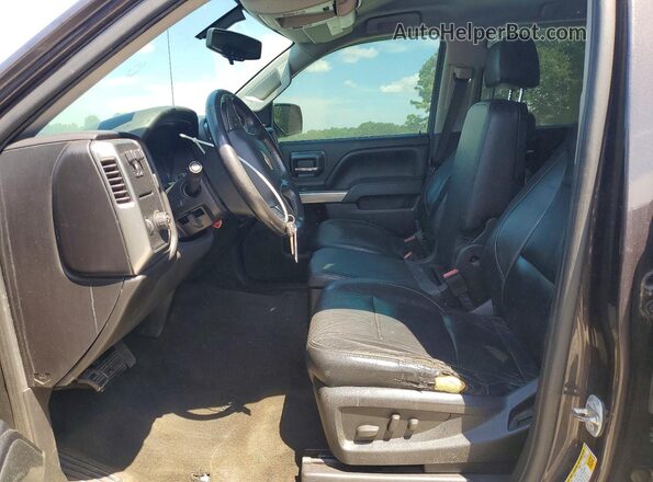 3GCPCRECXGG194586 2016 CHEVROLET SILVERADO Black წინა სალონის ხედი