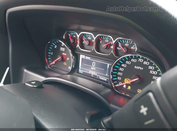 3GCPCRECXGG246668 2016 CHEVROLET SILVERADO Gray Вид задніх сидінь