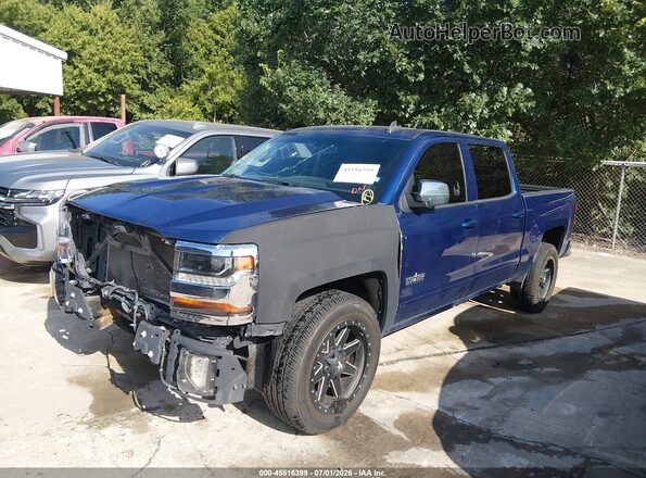 3GCPCRECXHG295676 2017 CHEVROLET SILVERADO Blue წინა მარცხენა ხედი სამი მეოთხედიდან