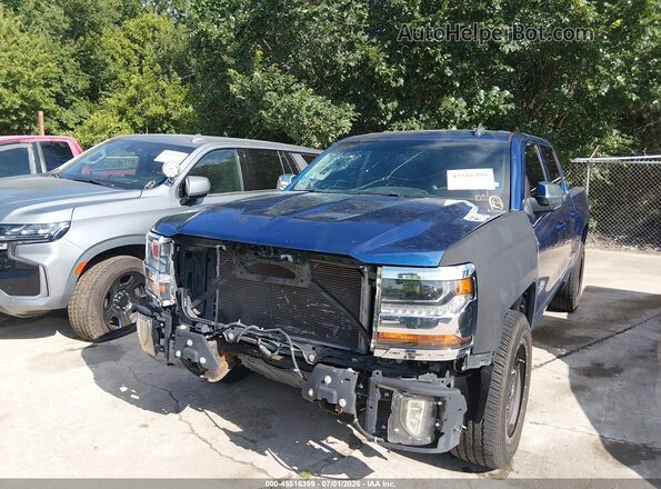 3GCPCRECXHG295676 2017 CHEVROLET SILVERADO Blue წინა ხედი