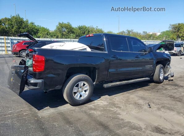 3GCPCREH3JG436511 2018 CHEVROLET SILVERADO Черный Задняя правая четверть