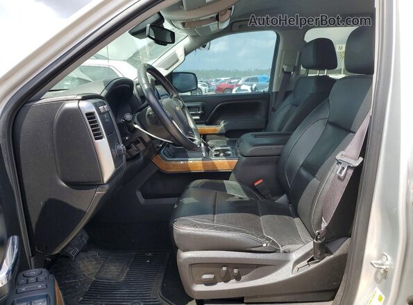 3GCPCSEC0GG350044 2016 CHEVROLET SILVERADO Серебряный Вид салона спереди