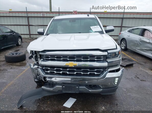 3GCPCSEC0HG434916 2017 CHEVROLET SILVERADO White Widok zestawu wskaźników