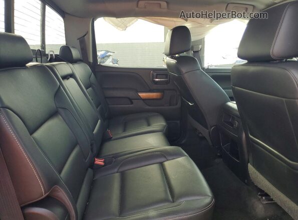 3GCPCSEC4HG394744 2017 CHEVROLET SILVERADO White უკანა სავარძლების ხედი