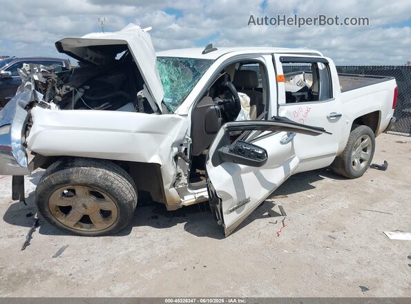 3GCPCSEC5JG278992 2018 CHEVROLET SILVERADO Белый Передняя левая четверть