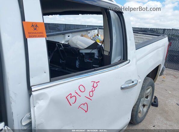 3GCPCSEC5JG278992 2018 CHEVROLET SILVERADO Белый Вид щитка приборов