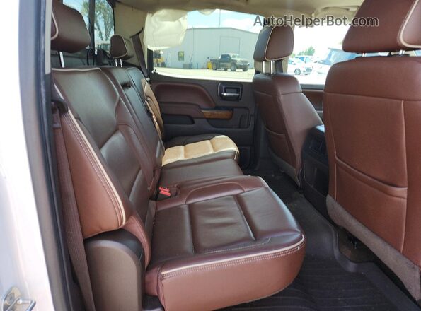 3GCPCTEC0HG189993 2017 CHEVROLET SILVERADO White Вид задніх сидінь