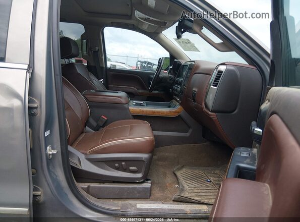 3GCPCTEC6HG341453 2017 CHEVROLET SILVERADO Gray Սալոնի դիմացի տեսք