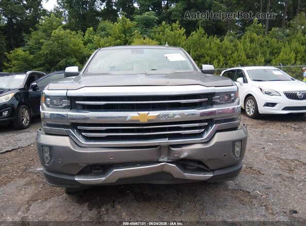 3GCPCTEC6HG341453 2017 CHEVROLET SILVERADO Gray Սարքավորումների վահանակի տեսք