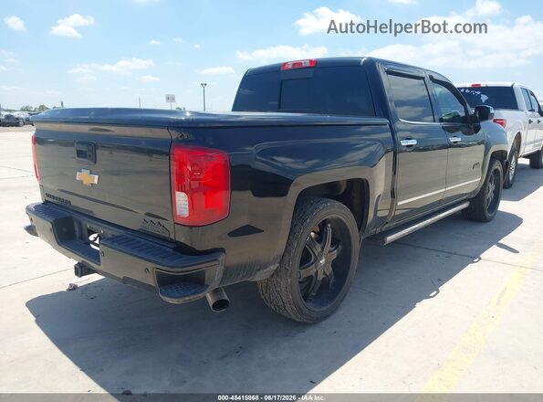3GCPCTEC6JG449531 2018 CHEVROLET SILVERADO Black Задня права чверть