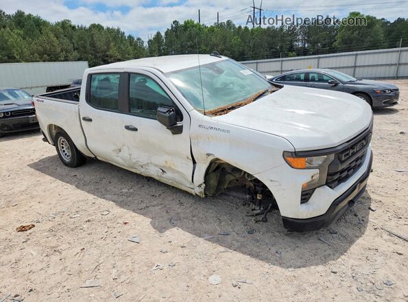 3GCPDAEK8NG546180 2022 CHEVROLET SILVERADO Белый Передняя правая четверть