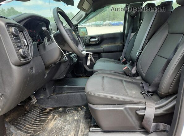 3GCPDAEK8NG546180 2022 CHEVROLET SILVERADO Белый Вид салона спереди