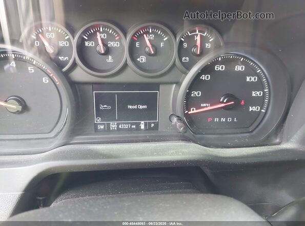 3GCPDAEKXRG110601 2024 CHEVROLET SILVERADO White Vista de los asientos traseros