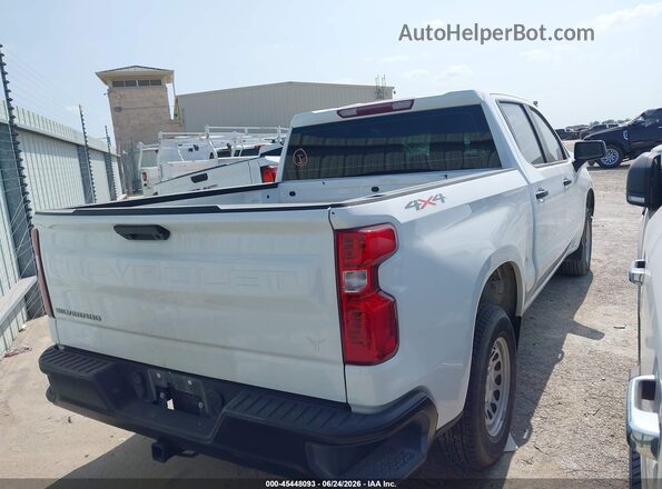 3GCPDAEKXRG110601 2024 CHEVROLET SILVERADO White Trasero derecho