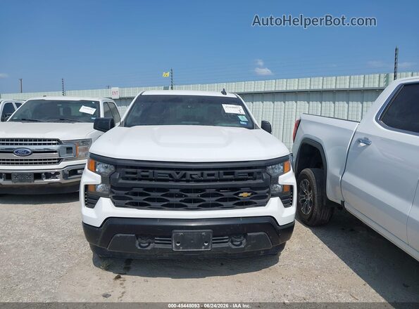 3GCPDAEKXRG110601 2024 CHEVROLET SILVERADO White Vista del cuadro de instrumentos