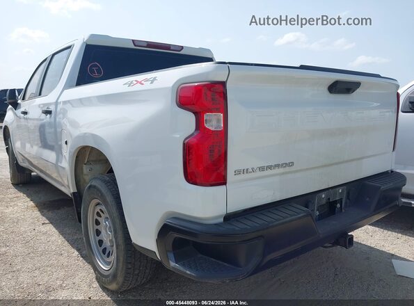 3GCPDAEKXRG110601 2024 CHEVROLET SILVERADO White Trasero izquierdo