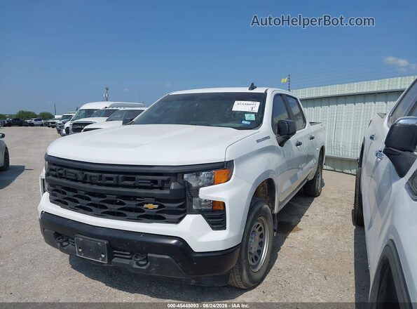 3GCPDAEKXRG110601 2024 CHEVROLET SILVERADO White Vista frontal