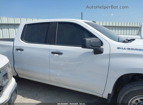 3GCPDAEKXRG110601 2024 CHEVROLET SILVERADO White Vista interior trasera
