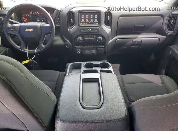 3GCPDBEK6NG561525 2022 CHEVROLET SILVERADO Silver წინა პანელის ხედი
