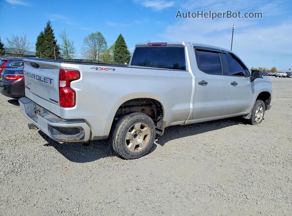 3GCPDBEK6NG561525 2022 CHEVROLET SILVERADO Silver უკანა მარჯვენა